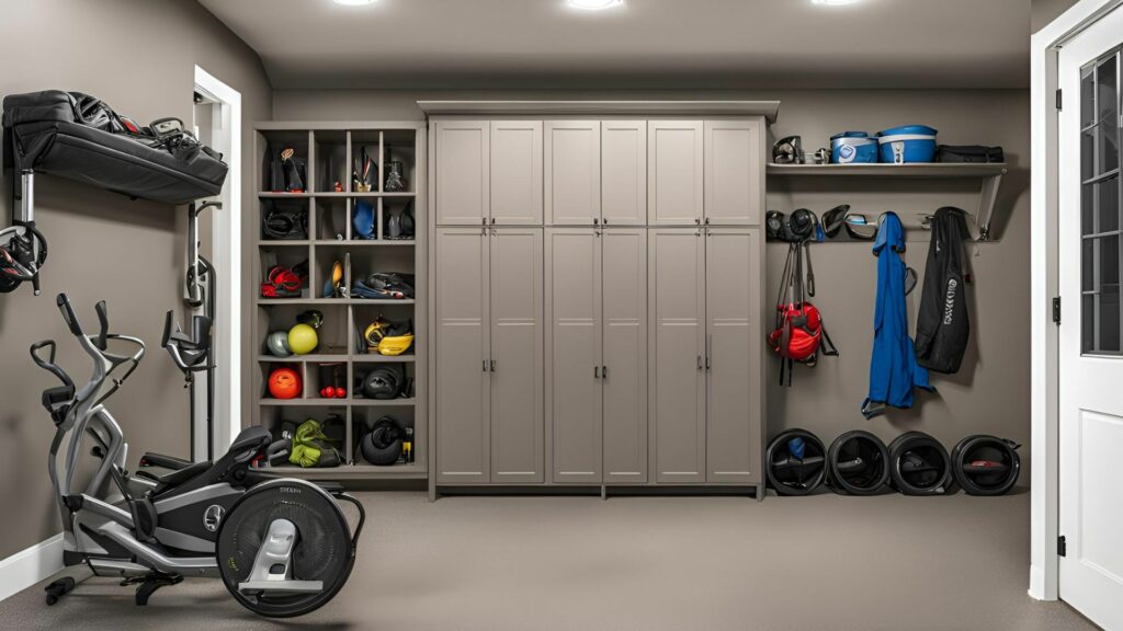 custom garage organization. Garage #1: Do-it-all Space